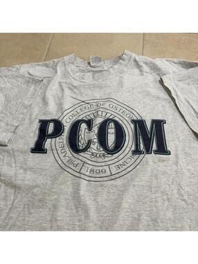 PCOM College of Osteopathic Medicine Vintage USA T Shirt XXL